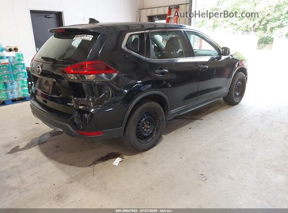 KNMAT2MV0JP528837 2018 NISSAN ROGUE Black Tył prawy
