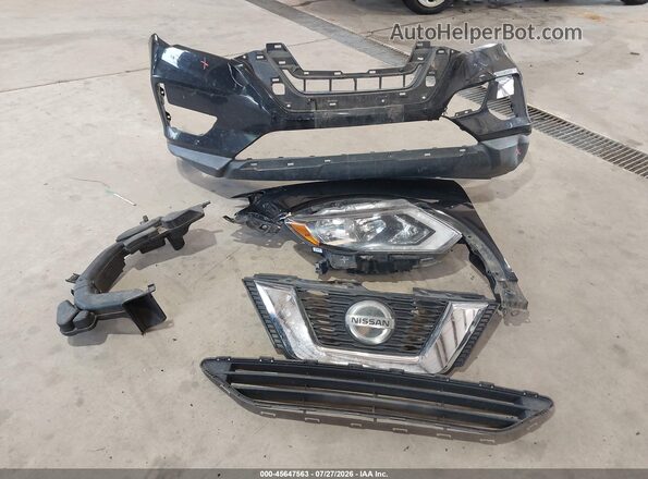 KNMAT2MV0JP528837 2018 NISSAN ROGUE Black Widok zestawu wskaźników