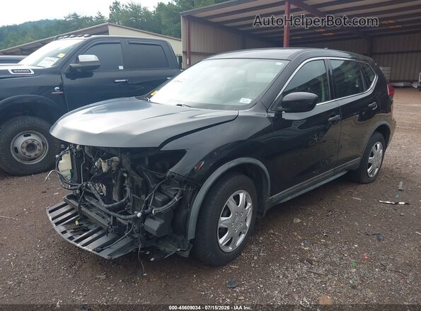 KNMAT2MV0JP552443 2018 NISSAN ROGUE Black Front left