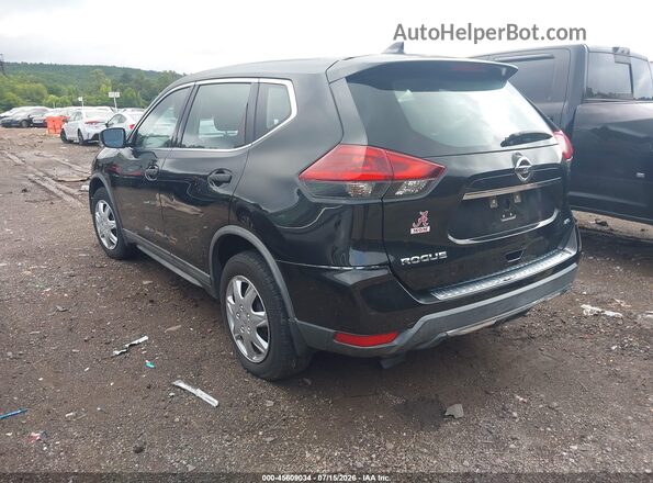 KNMAT2MV0JP552443 2018 NISSAN ROGUE Black Rear left