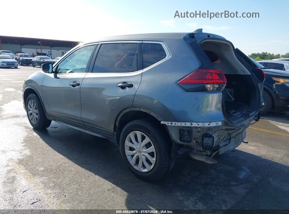 KNMAT2MV0JP554466 2018 NISSAN ROGUE Серый Задняя левая четверть