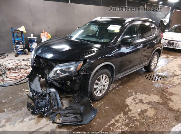 KNMAT2MV0JP589332 2018 NISSAN ROGUE Black Front left