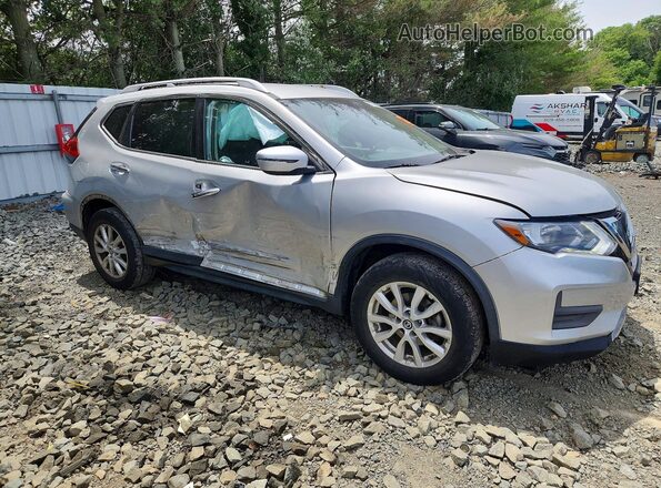 KNMAT2MV0KP509299 2019 NISSAN ROGUE Silver Delantero derecho