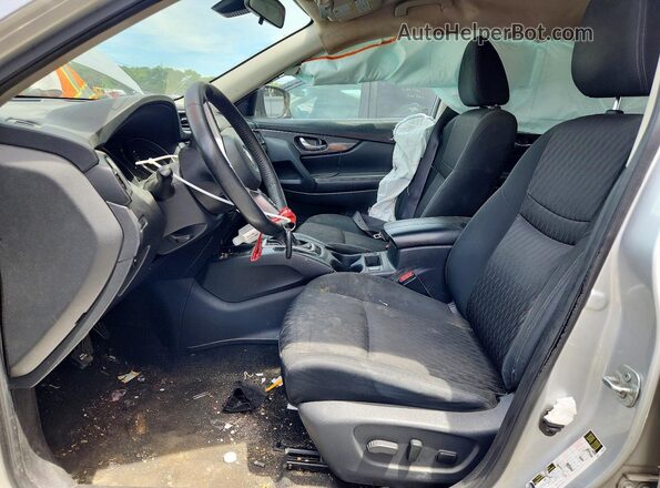 KNMAT2MV0KP509299 2019 NISSAN ROGUE Silver Vista interior delantera
