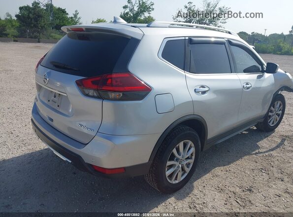KNMAT2MV0KP509366 2019 NISSAN ROGUE Серебряный Задняя правая четверть