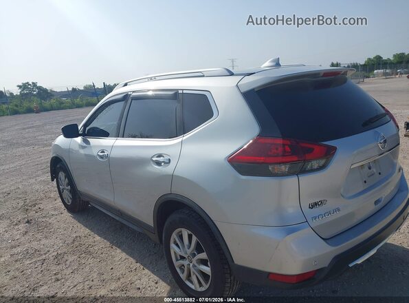 KNMAT2MV0KP509366 2019 NISSAN ROGUE Серебряный Задняя левая четверть