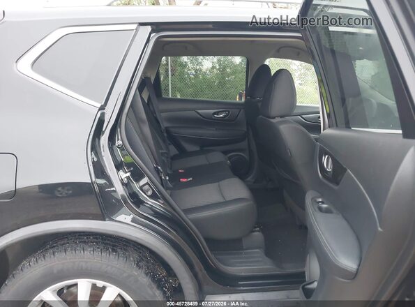 KNMAT2MV0KP525695 2019 NISSAN ROGUE Black VIN კოდის სტიკერის ხედი