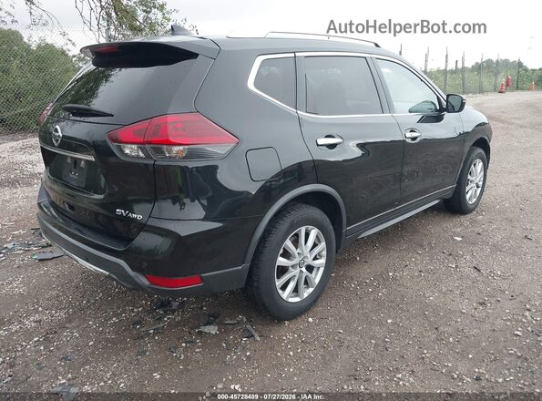 KNMAT2MV0KP525695 2019 NISSAN ROGUE Black უკანა მარჯვენა