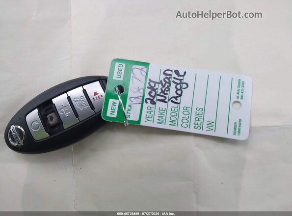 KNMAT2MV0KP525695 2019 NISSAN ROGUE Black წინა პანელის ხედი