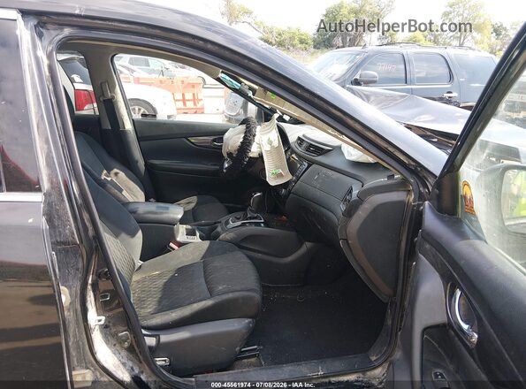 KNMAT2MV0LP535757 2020 NISSAN ROGUE Black Вид салону спереду