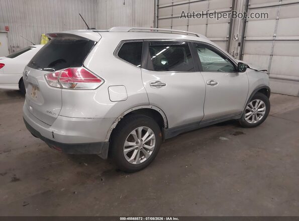 KNMAT2MV1GP594970 2016 NISSAN ROGUE Серебряный Задняя правая четверть