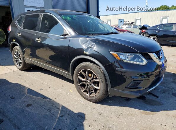 KNMAT2MV1GP616546 2016 NISSAN ROGUE Black Առջևի աջ