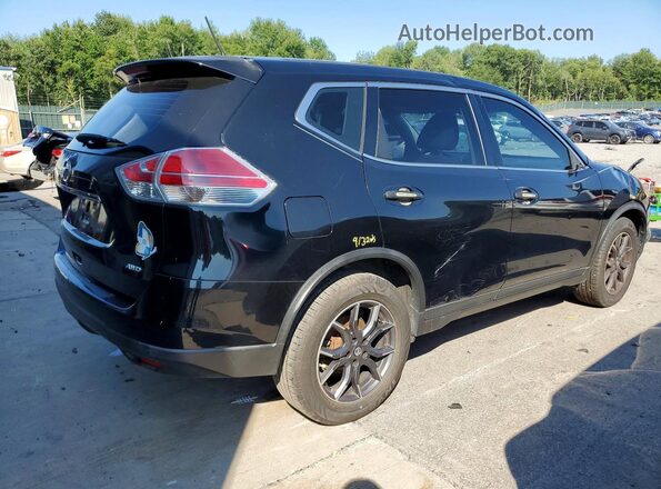 KNMAT2MV1GP616546 2016 NISSAN ROGUE Black Հետևի աջ