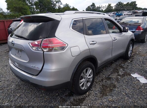 KNMAT2MV1GP616661 2016 NISSAN ROGUE Silver Հետևի աջ