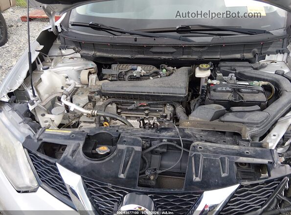 KNMAT2MV1GP616661 2016 NISSAN ROGUE Silver Հետևի տեսք