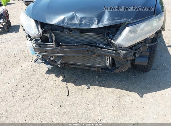 KNMAT2MV1GP623125 2016 NISSAN ROGUE Black Вид спереду