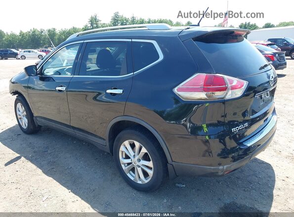 KNMAT2MV1GP623125 2016 NISSAN ROGUE Black Задня ліва чверть