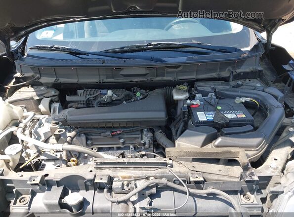 KNMAT2MV1GP623125 2016 NISSAN ROGUE Black Вид ззаду