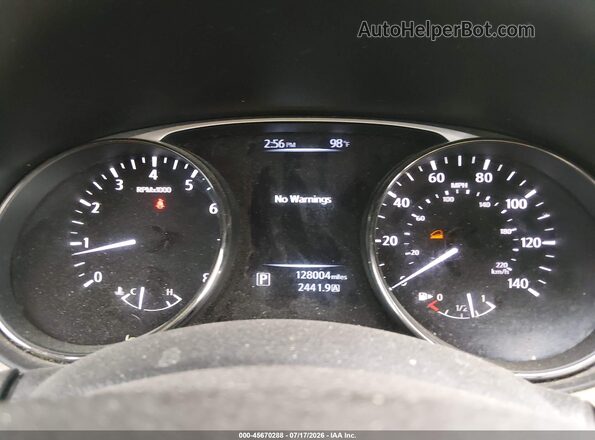 KNMAT2MV1GP689853 2016 NISSAN ROGUE Gray უკანა სავარძლების ხედი
