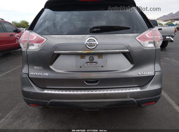 KNMAT2MV1GP689853 2016 NISSAN ROGUE Gray უკანა სალონის ხედი