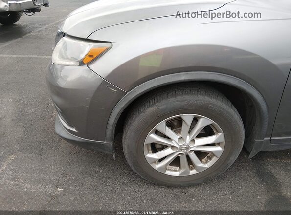 KNMAT2MV1GP689853 2016 NISSAN ROGUE Gray ხელსაწყოთა პანელის ხედი