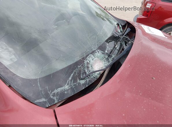 KNMAT2MV1GP693627 2016 NISSAN ROGUE Красный Вид щитка приборов