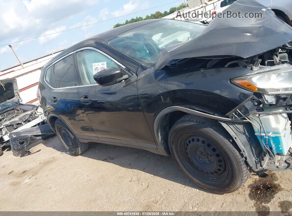 KNMAT2MV1GP694762 2016 NISSAN ROGUE Black Вид задньої частини салону