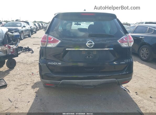 KNMAT2MV1GP694762 2016 NISSAN ROGUE Black 