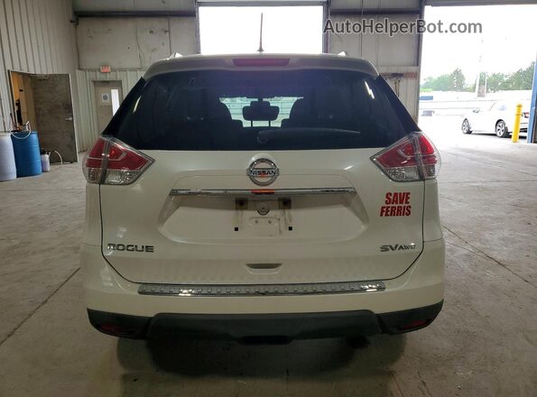 KNMAT2MV1GP701502 2016 NISSAN ROGUE White Հետևի տեսք