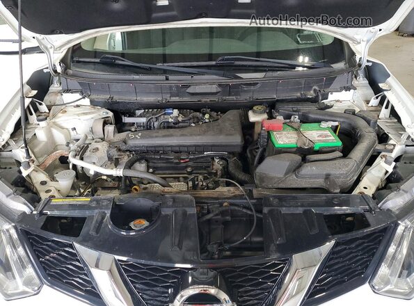 KNMAT2MV1GP701502 2016 NISSAN ROGUE White Սալոնի հետևի տեսք
