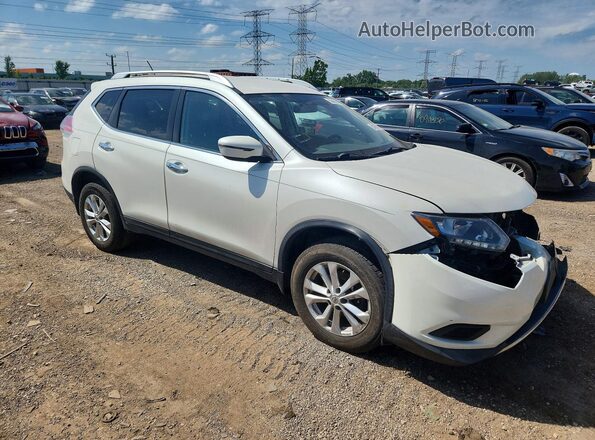 KNMAT2MV1GP725525 2016 NISSAN ROGUE White Передня права чверть