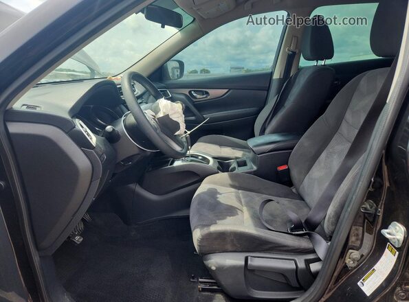 KNMAT2MV1GP737061 2016 NISSAN ROGUE Gray Սալոնի դիմացի տեսք