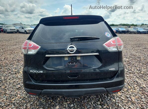KNMAT2MV1GP737061 2016 NISSAN ROGUE Gray Հետևի տեսք