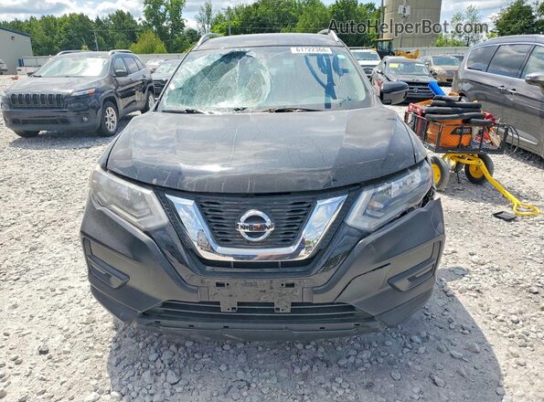 KNMAT2MV1HP513578 2017 NISSAN ROGUE Black Widok z przodu