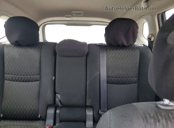 KNMAT2MV1HP513578 2017 NISSAN ROGUE Black Widok tylnych siedzeń