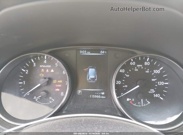 KNMAT2MV1HP567365 2017 NISSAN ROGUE Black Вид задніх сидінь