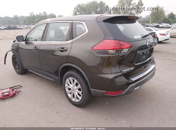 KNMAT2MV1HP567365 2017 NISSAN ROGUE Black Задня ліва чверть