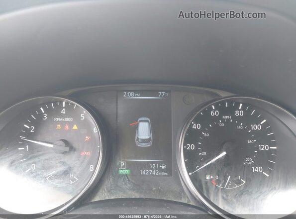 KNMAT2MV1HP582075 2017 NISSAN ROGUE White Vista de los asientos traseros