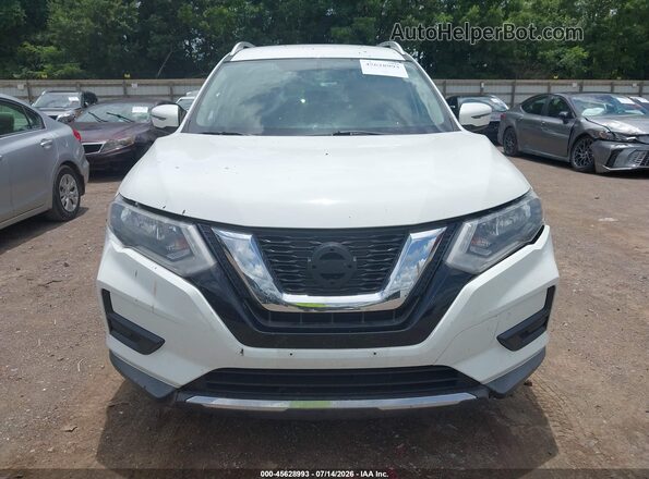 KNMAT2MV1HP582075 2017 NISSAN ROGUE White Vista del cuadro de instrumentos