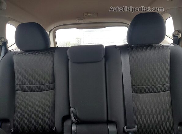 KNMAT2MV1HP591150 2017 NISSAN ROGUE Gray Rear seats view