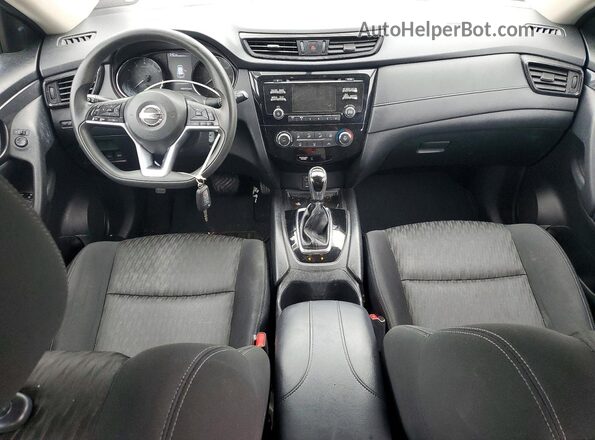KNMAT2MV1HP591150 2017 NISSAN ROGUE Gray Dashboard view