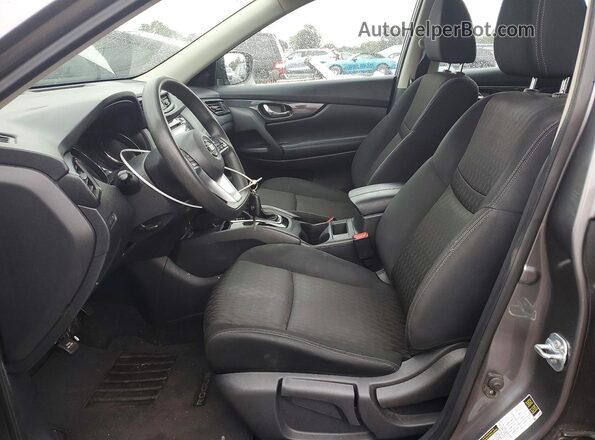 KNMAT2MV1HP591150 2017 NISSAN ROGUE Gray Front interior view