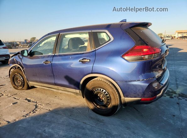 KNMAT2MV1HP591388 2017 NISSAN ROGUE Blue Tył lewy
