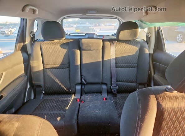 KNMAT2MV1HP591388 2017 NISSAN ROGUE Blue Widok tylnych siedzeń