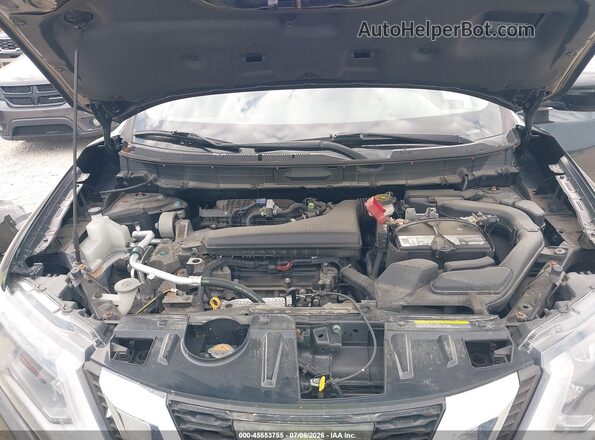 KNMAT2MV1HP599569 2017 NISSAN ROGUE Black Հետևի տեսք