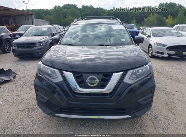 KNMAT2MV1HP599569 2017 NISSAN ROGUE Black Սալոնի հետևի տեսք