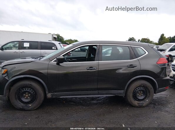 KNMAT2MV1HP599930 2017 NISSAN ROGUE Black Widok wnętrza 360 stopni