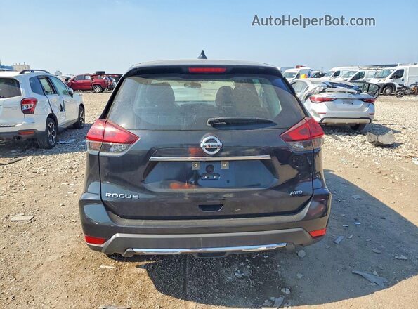 KNMAT2MV1JP513151 2018 NISSAN ROGUE Black Հետևի տեսք