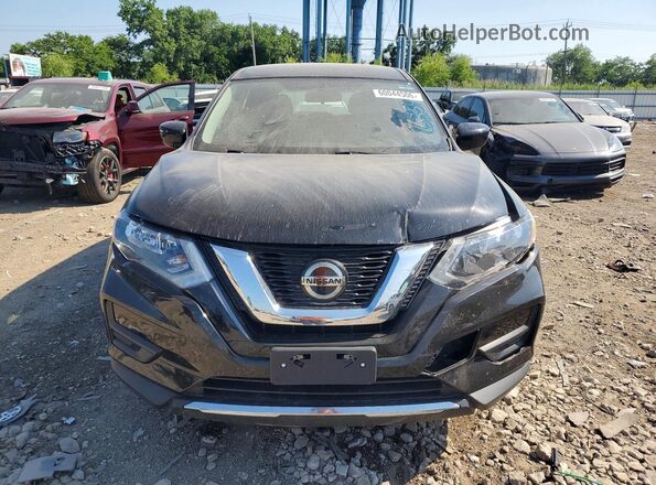 KNMAT2MV1JP513151 2018 NISSAN ROGUE Black Դիմացի տեսք