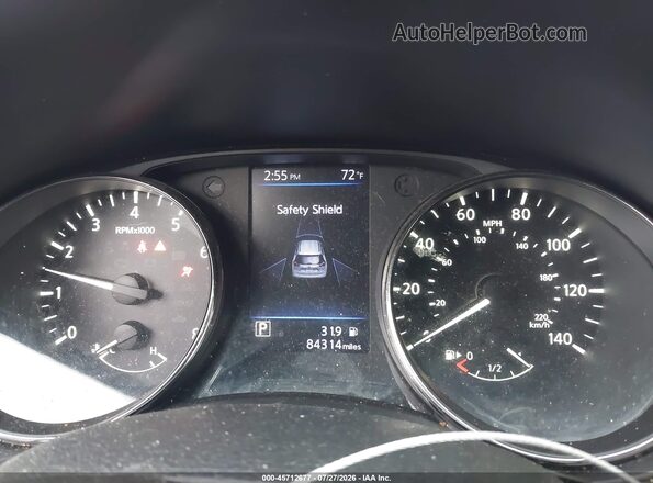 KNMAT2MV1JP547185 2018 NISSAN ROGUE Коричневый Вид задних сидений